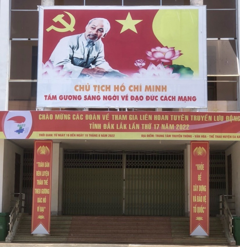 Hoàn tất công tác chuẩn bị cho Liên hoan Tuyên truyền lưu động tỉnh Đắk Lắk lần thứ 17 năm 2022